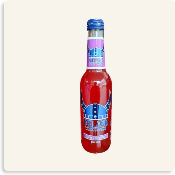 VODKAMIX ICELAND BERRY LEMONADE