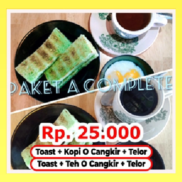 Paket A Complete Kopi/Teh O Cangkir