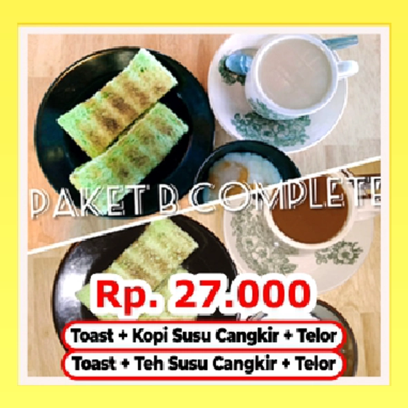 Paket B Complete Kopi/Teh Susu Cangkir