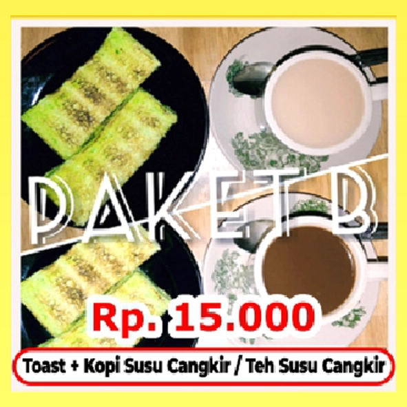 Paket B Kopi/Teh Susu Cangkir