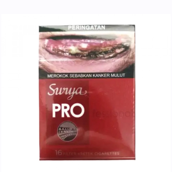 ROKOK SURYA PRO MERAH @16