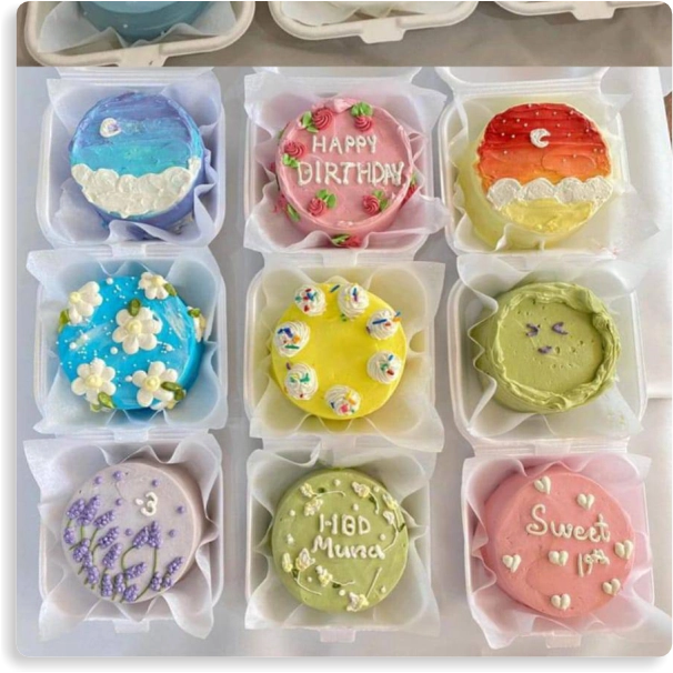 Cake Bento uk 13cm