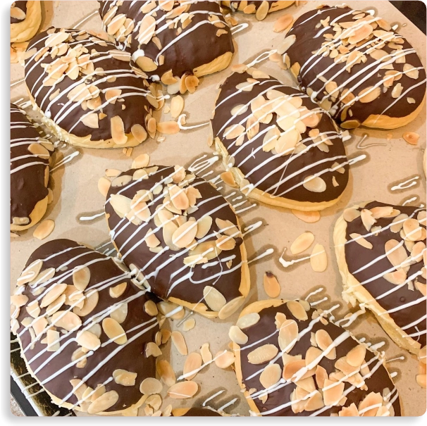 Roti Choco Almond