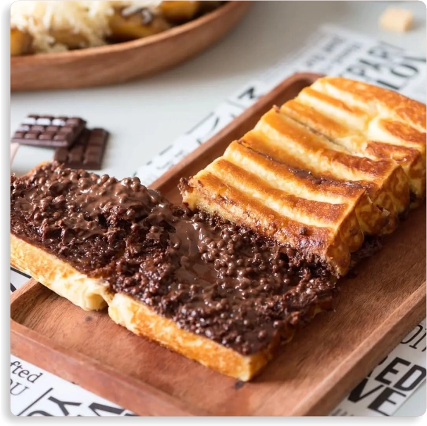 Roti Cokelat Cruncy