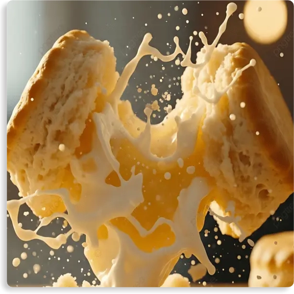Roti Keju Cair