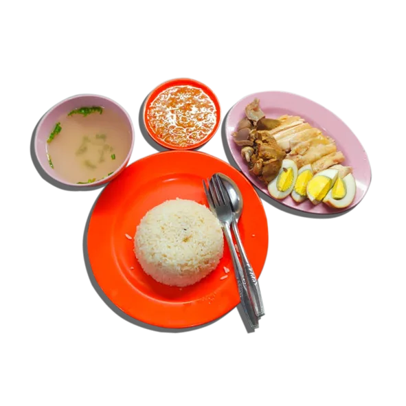 Nasi Ayam Komplit