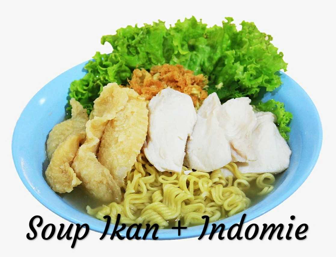 Soup Ikan + indomie