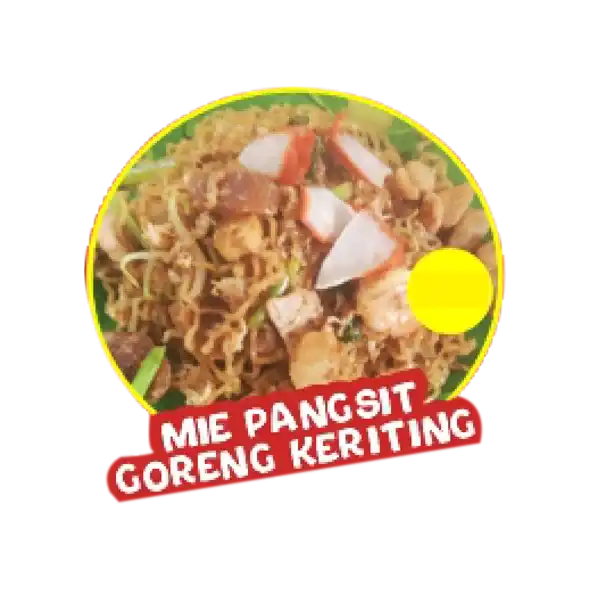 Mie Pangsit Goreng Keriting