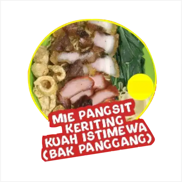 Mie Pangsit Keriting Kuah Istimewa