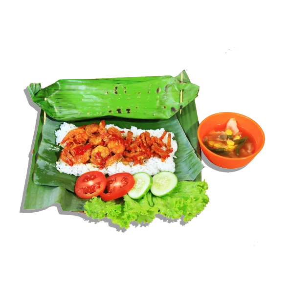 Nasi Bakar Udang
