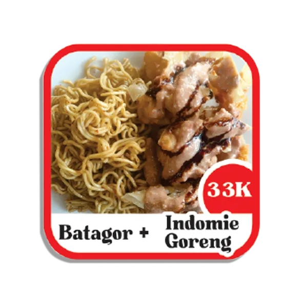 巴塔戈 + 油炸 Indomie