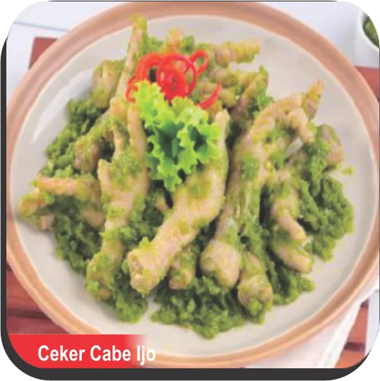Ceker Cabe Ijo
