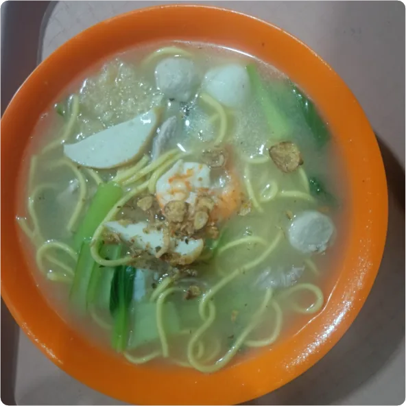 Mie Kuah Bak