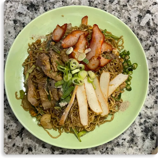 Mie Pangsit Goreng