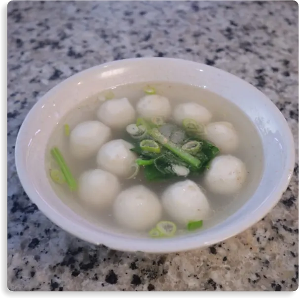 Soup Bakso Ikan
