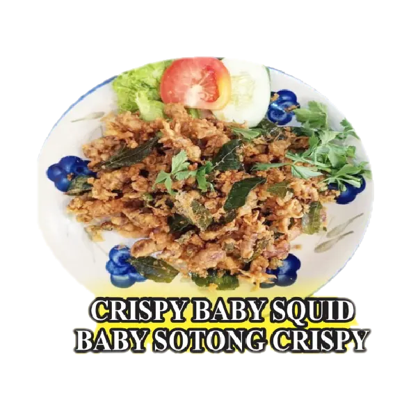 Baby Sotong Crispy
