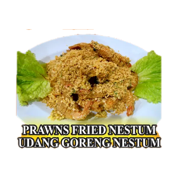 Udang Goreng nestum