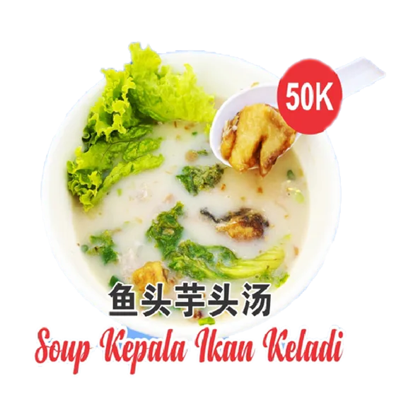 Soup Kepala Ikan Keladi
