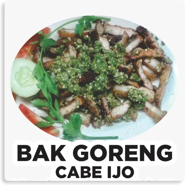 Bak Goreng Cabe Ijo