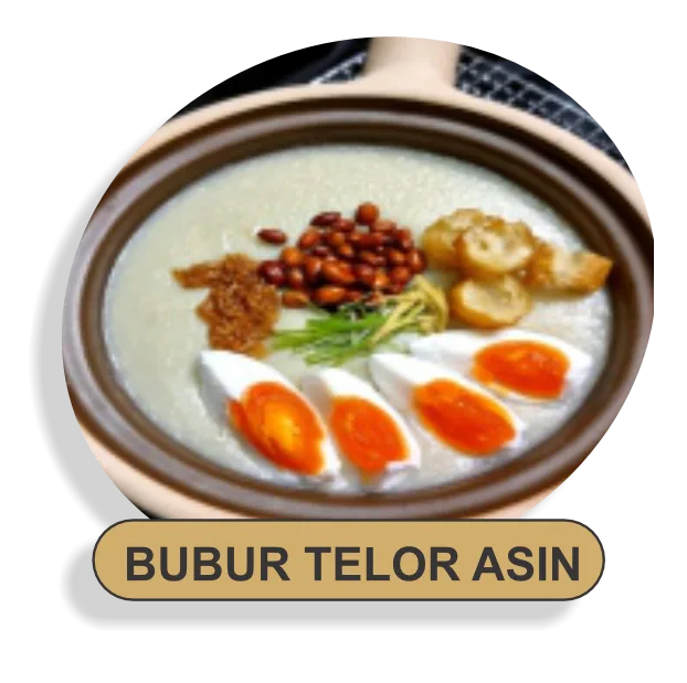 Bubur Telor Asin