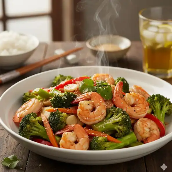 Brokoli Tumis Udang