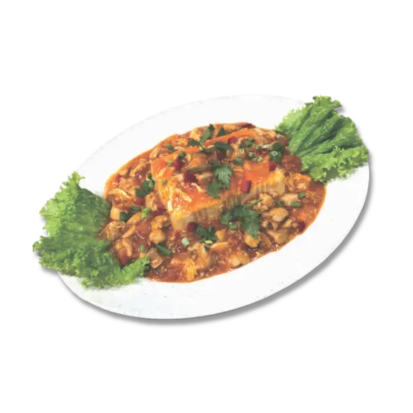 Tahu Steam Saus Ayam