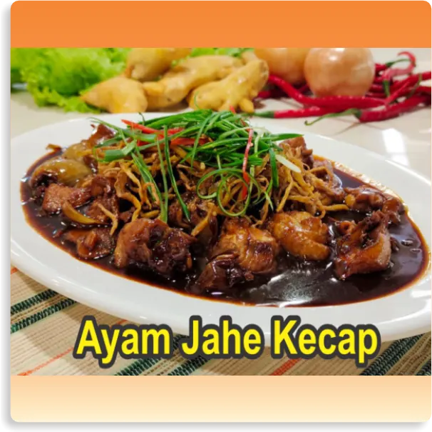 Ayam Jahe Kecap