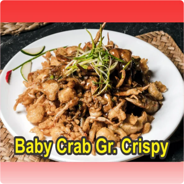 Baby Crab Goreng Crispy