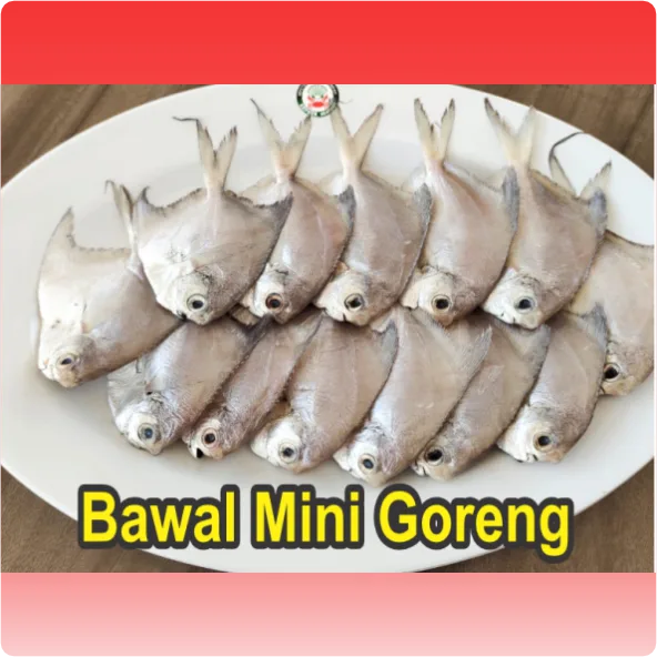 Bawal Mini Goreng