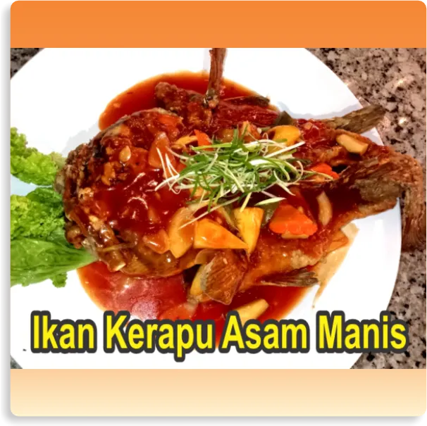 Ikan Kerapu Asam Manis