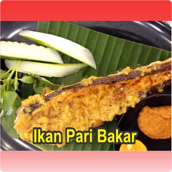 Ikan Pari Bakar
