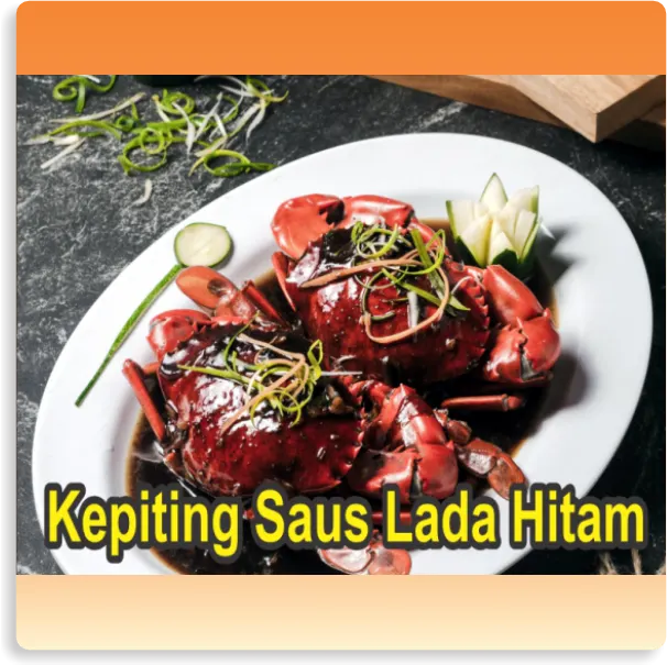 Saus Kepiting Lada Hitam