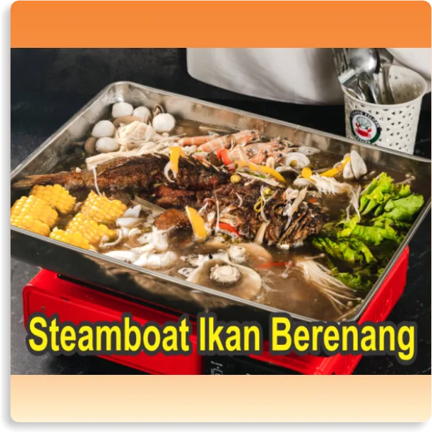 Steamboat Ikan Berenang