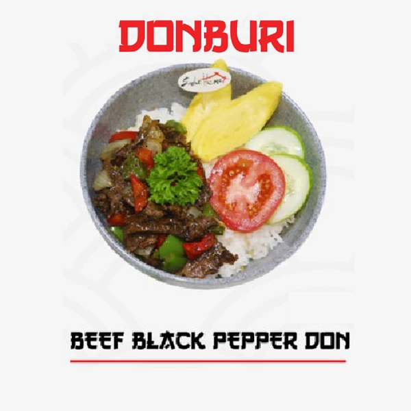 Beef Black Pepper Don