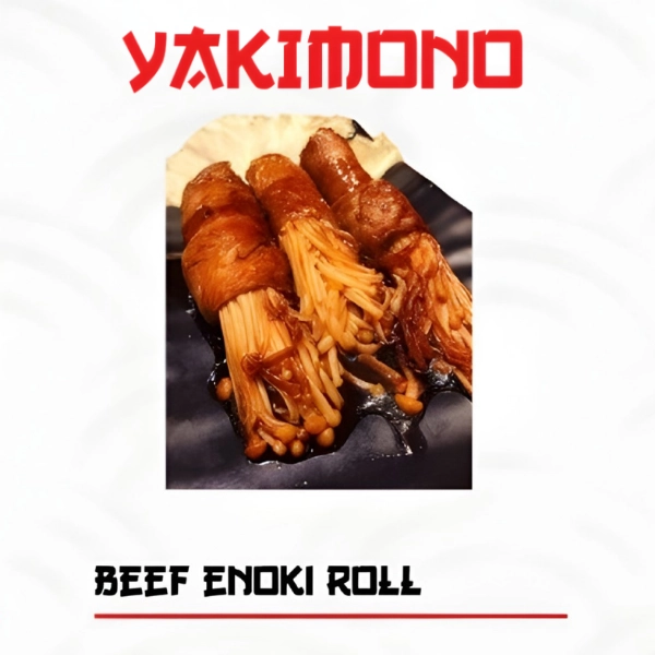 Beef Enoki Roll
