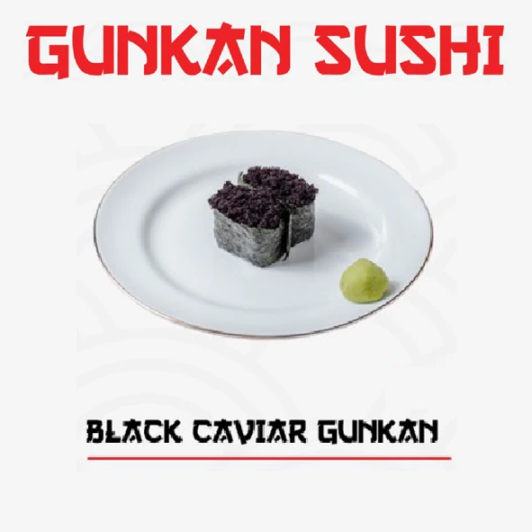 Black Caviar Gunkan