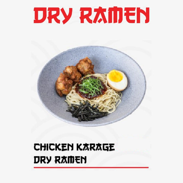 Chicken Karage Dry Ramen