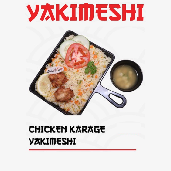 Chicken Karage Yakimeshi