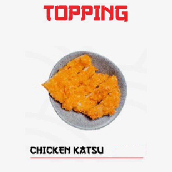 chicken katsu topping