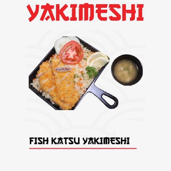 Fish Katsu Yakimeshi