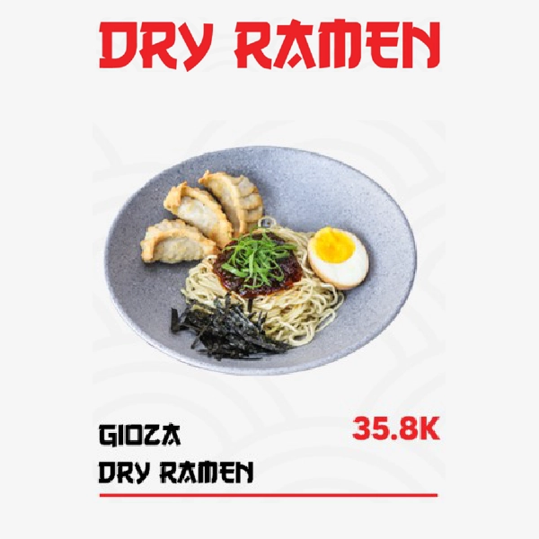 Gioza Dry Ramen