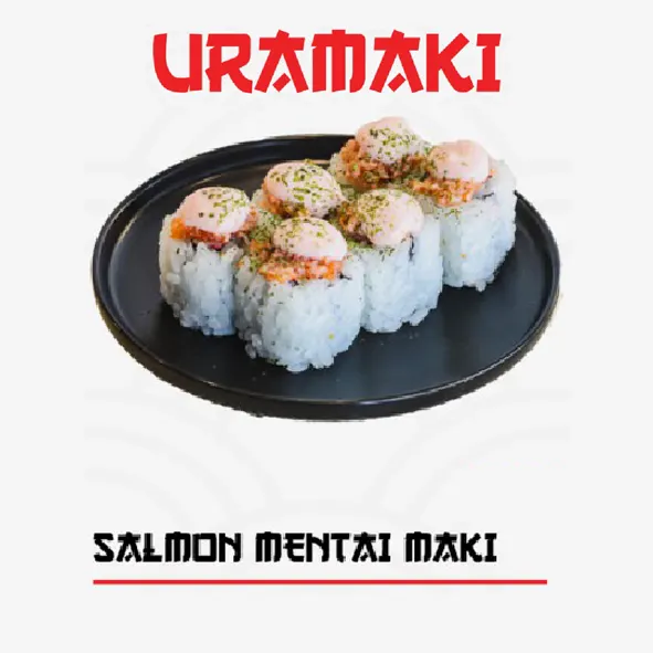 Salmon Mentai Maki