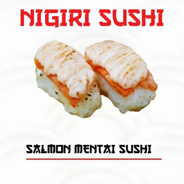 Salmon Mentai Sushi