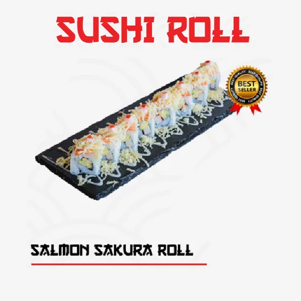 Salmon Sakura Roll