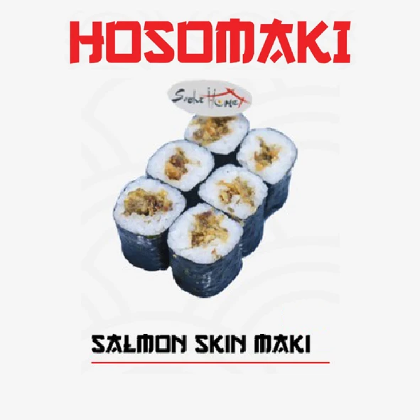 Salmon Skin Maki