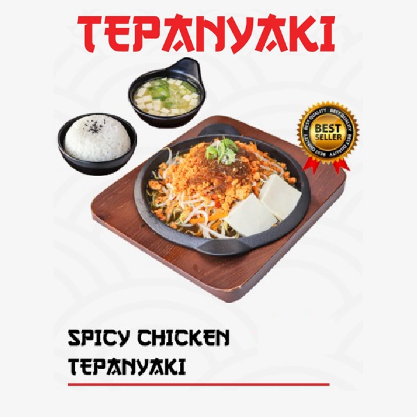 Spicy Chicken Tepanyaki