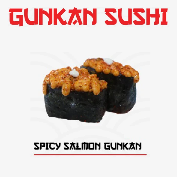 Spicy Salmon Gunkan