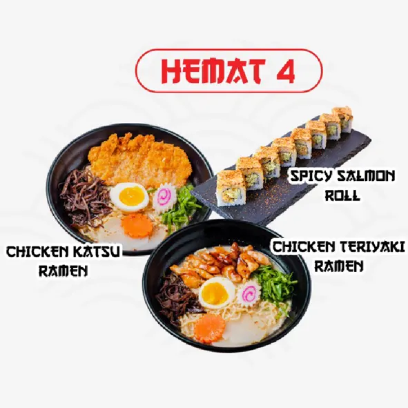Sushi Paket Hemat 4