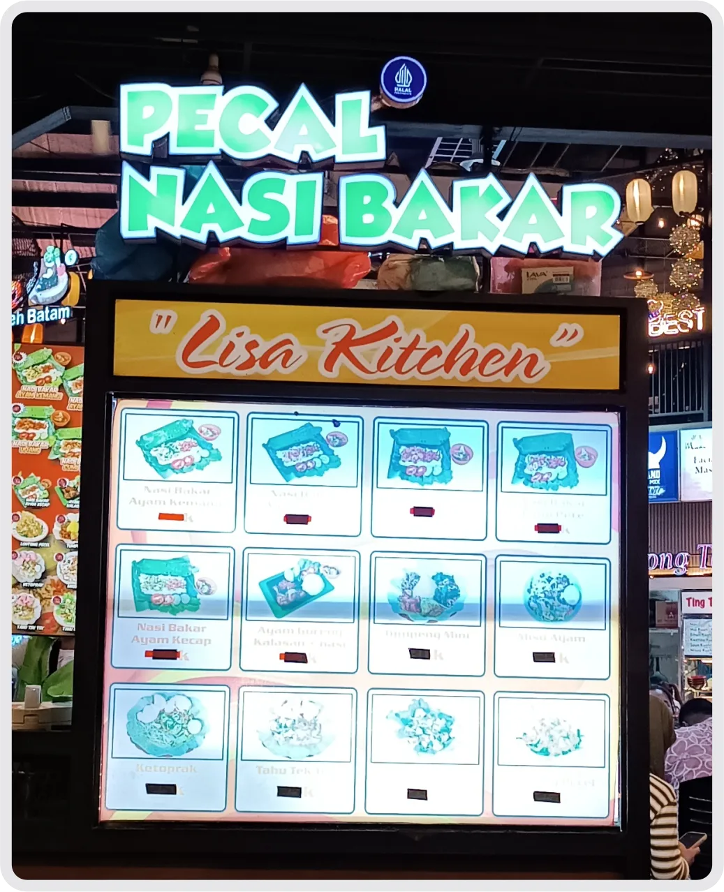 Pecal Nasi Bakar